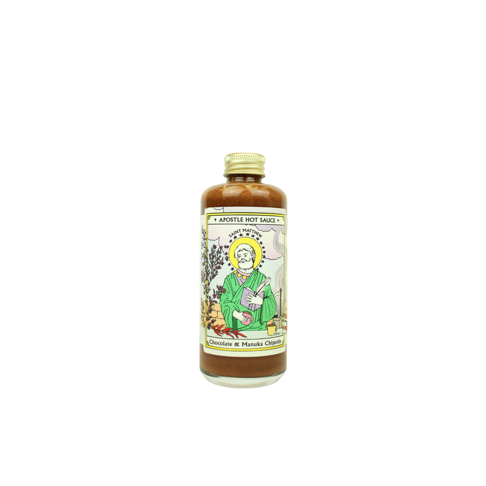Apostle Hot Sauce Saint Matthew Chocolate & Manuka Smoked Chipotle (150ml)