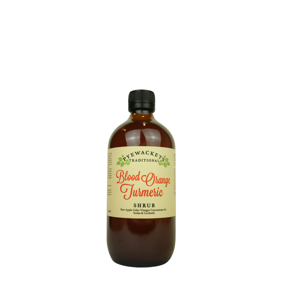 Pyewackets Blood Orange Turmeric Shrub (500ml)