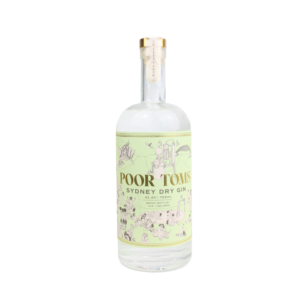 DNU P0or Toms Sydney Dry Gin