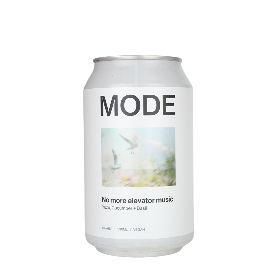 MODE No More Elevator Music Yuzu, Cucumber & Basil Hard Seltzer