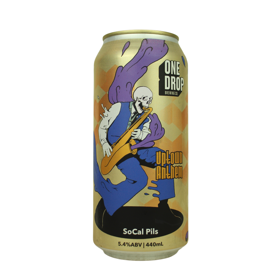 One Drop Uptown Anthem West Coast Pilsner