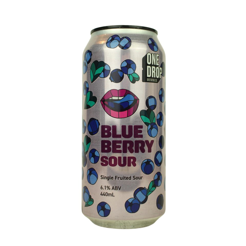 One Drop Blueberry Single Fruited Sour