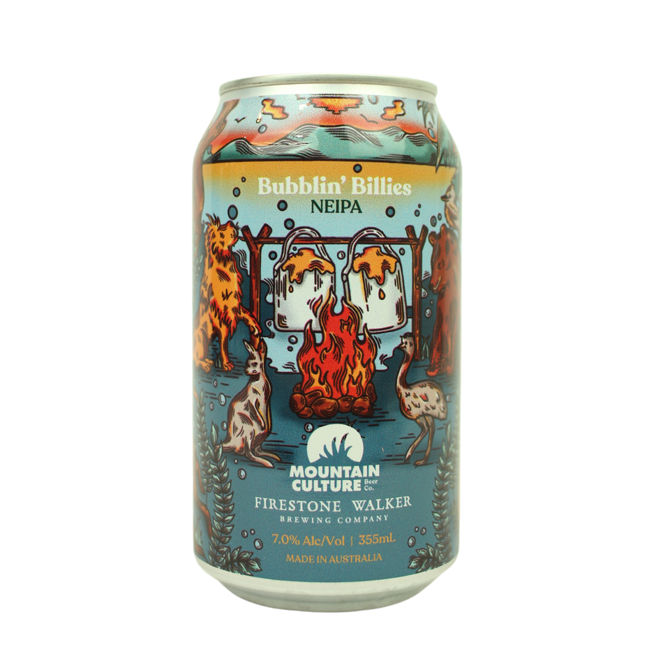 Mountain Culture x Firestone Walker Bubblin' Billies NEIPA