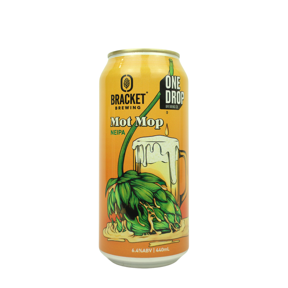 One Drop x Bracket Mot Mop NEIPA
