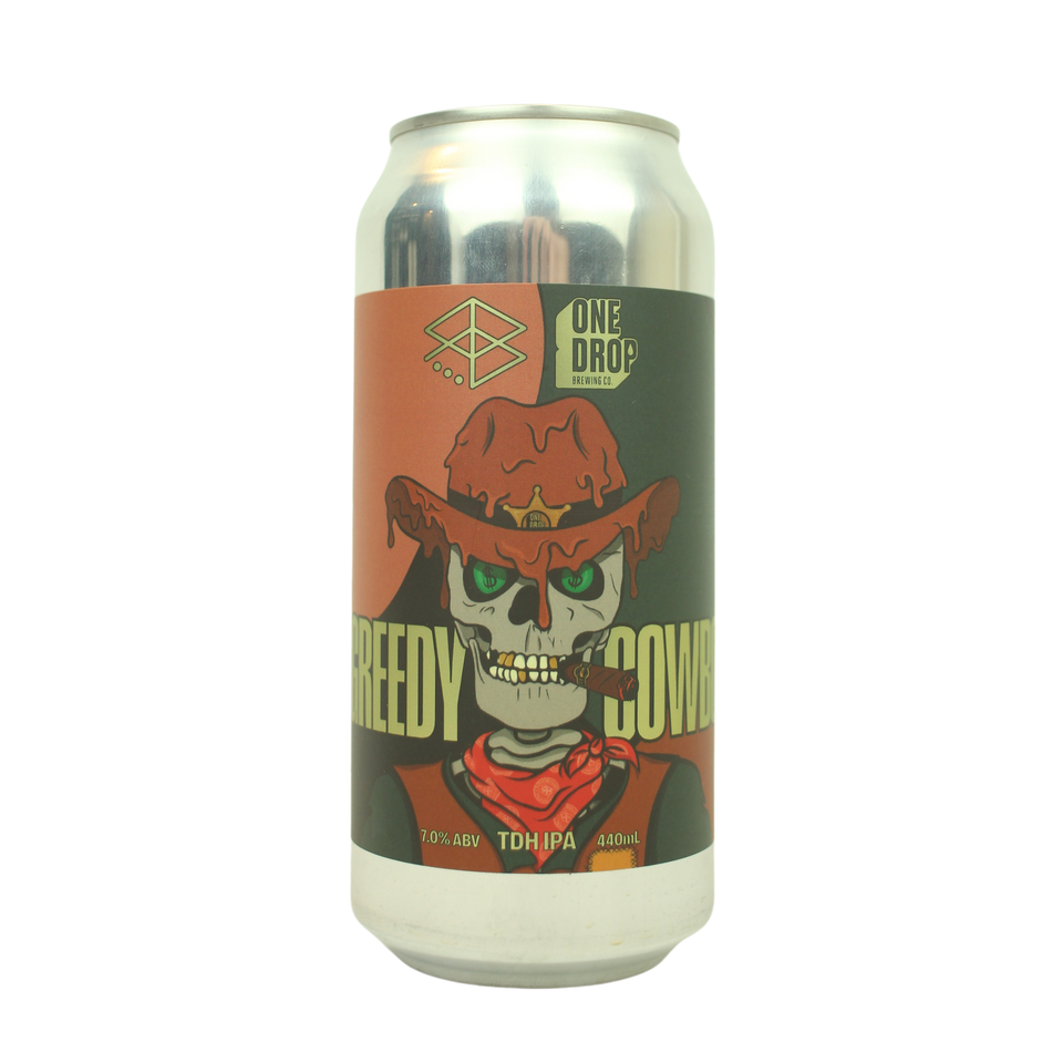 Range x One Drop Greedy Cowboy TDH IPA