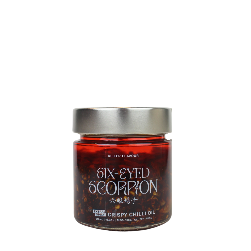 Six-Eyed Scorpion Extra Spicy Crispy Chilli Oil
