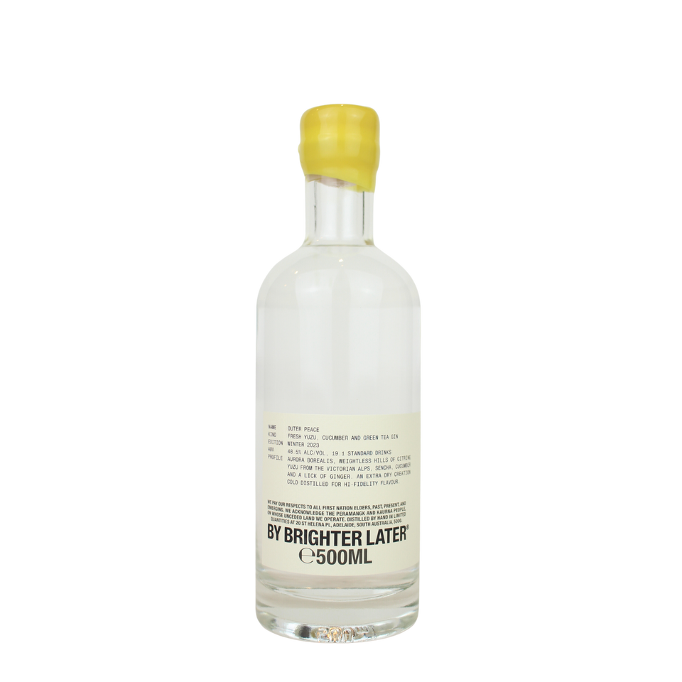 Brighter Later Outer Peace Finite Edition Gin