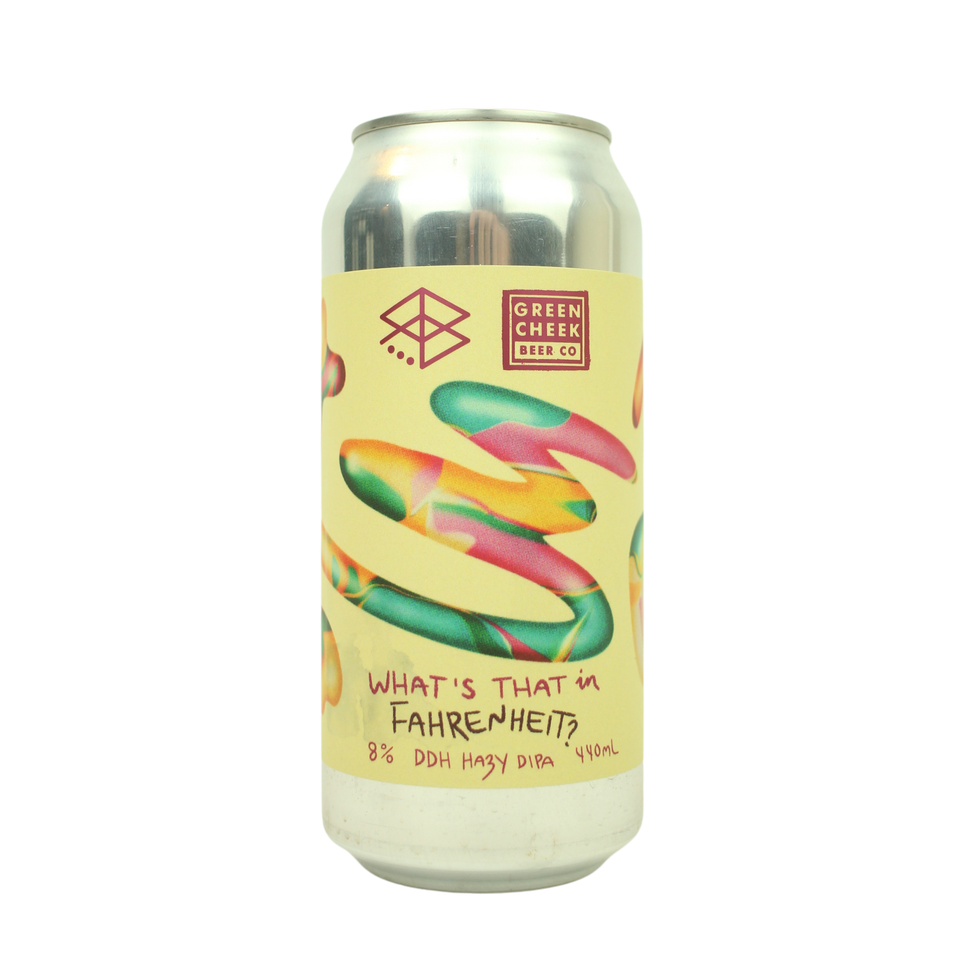 Range x Green Cheek What's That in Fahrenheit? DDH Hazy DIPA