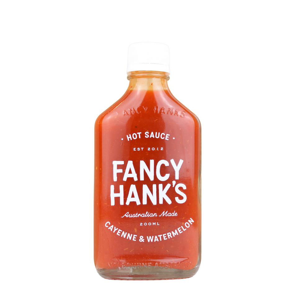Fancy Hank's Cayenne & Watermelon Hot Sauce