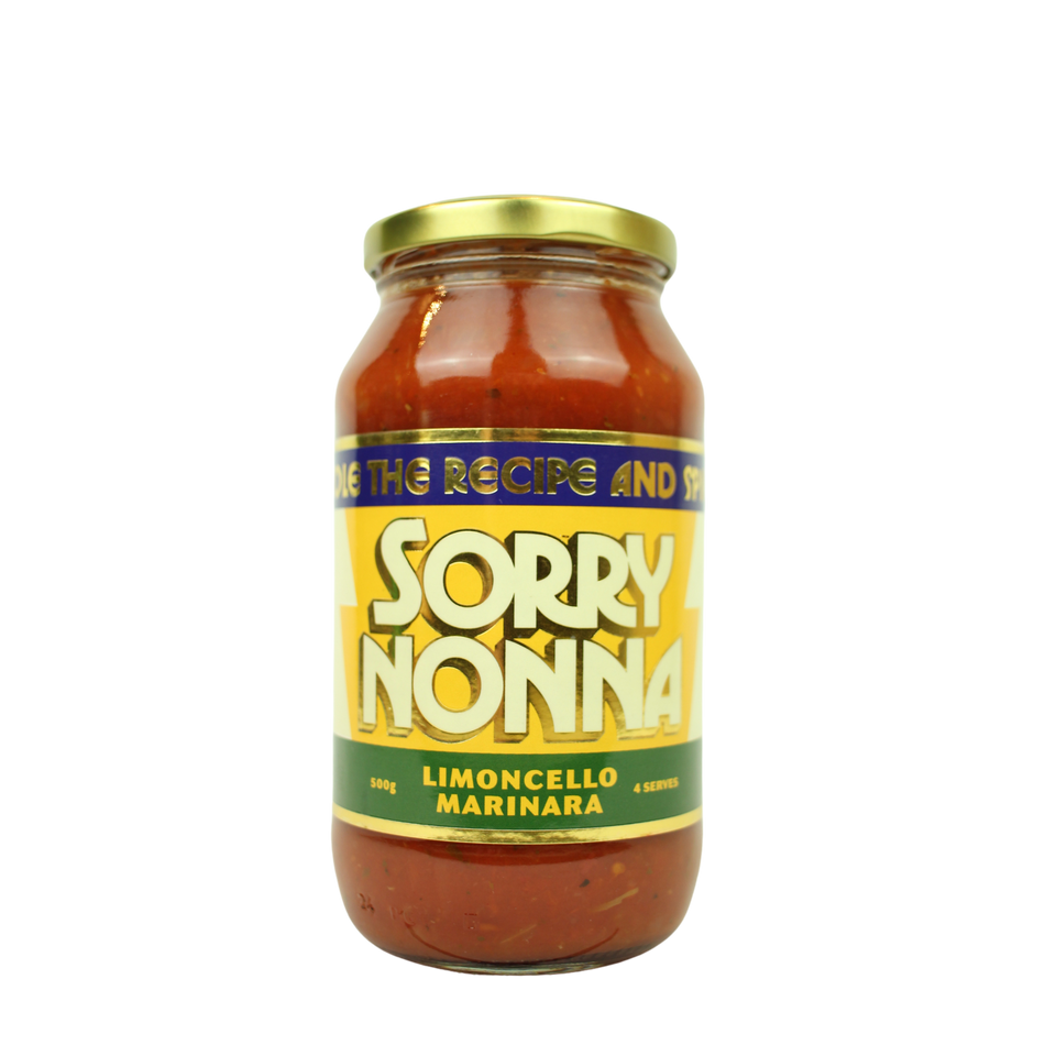 Sorry Nonna Limoncello Marinara