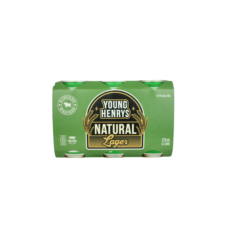 Young Henrys Natural Lager (6-PACK)