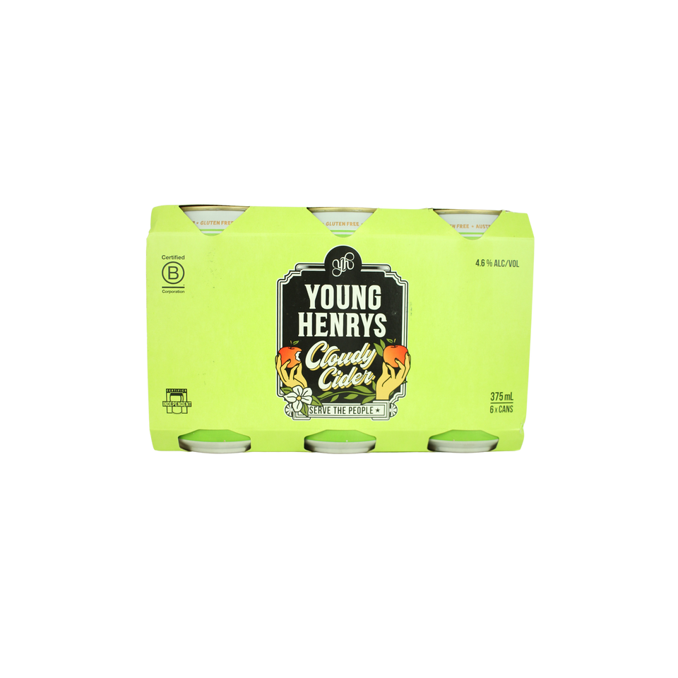 Young Henrys Cloudy Cider (24-PACK)