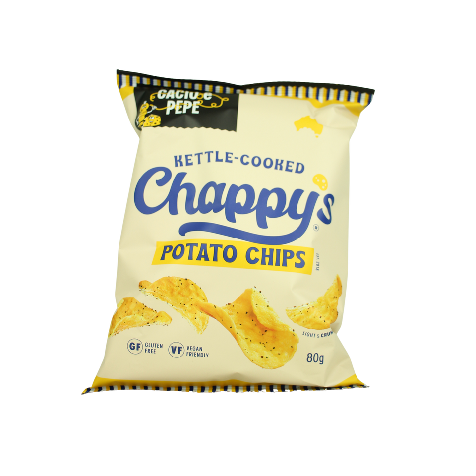 Chappy's Chips Cacio e Pepe 80g