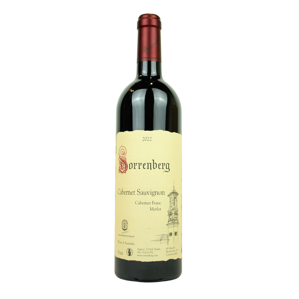 2022 Sorrenberg Cabernet Sauvignon Cabernet Franc Merlot