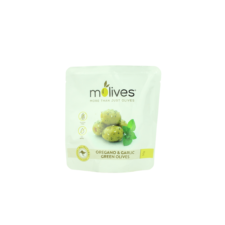 Molives Oregano & Garlic Olives