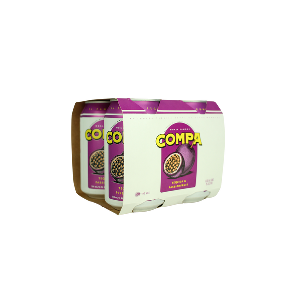 Compa Tequila & Passionfruit 4pk