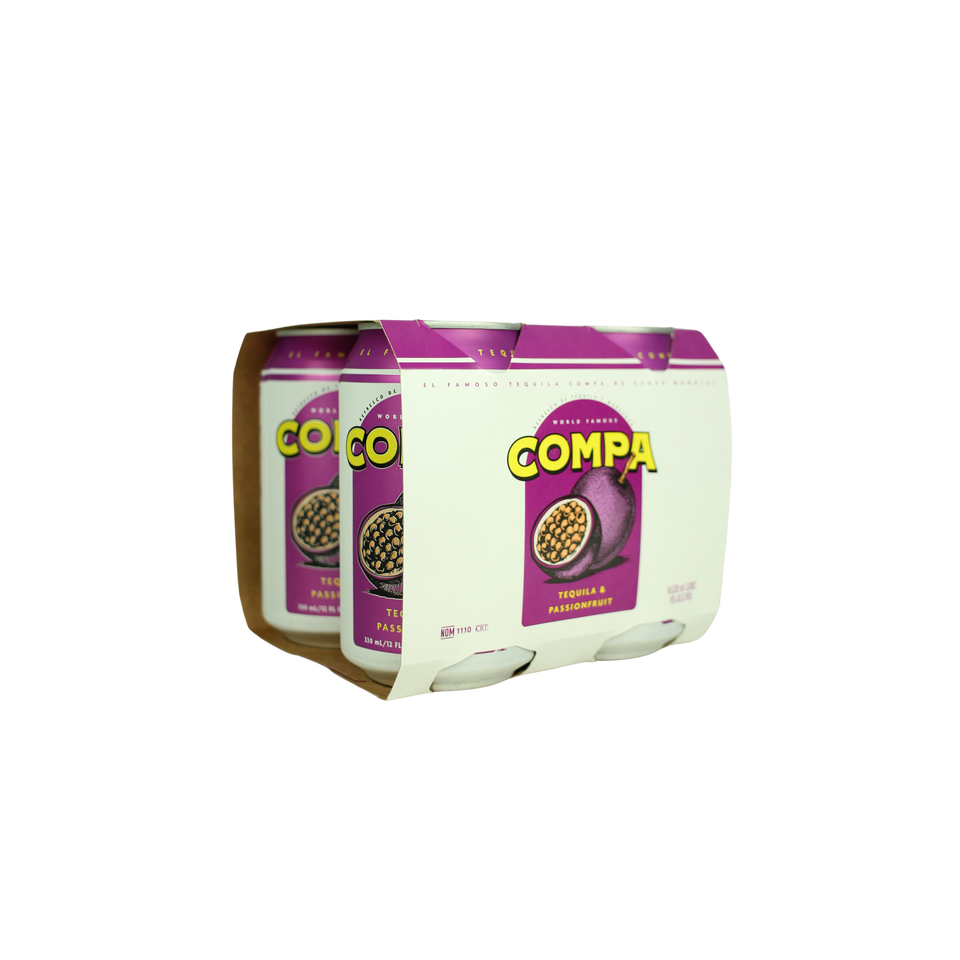 Compa Tequila & Passionfruit 4pk
