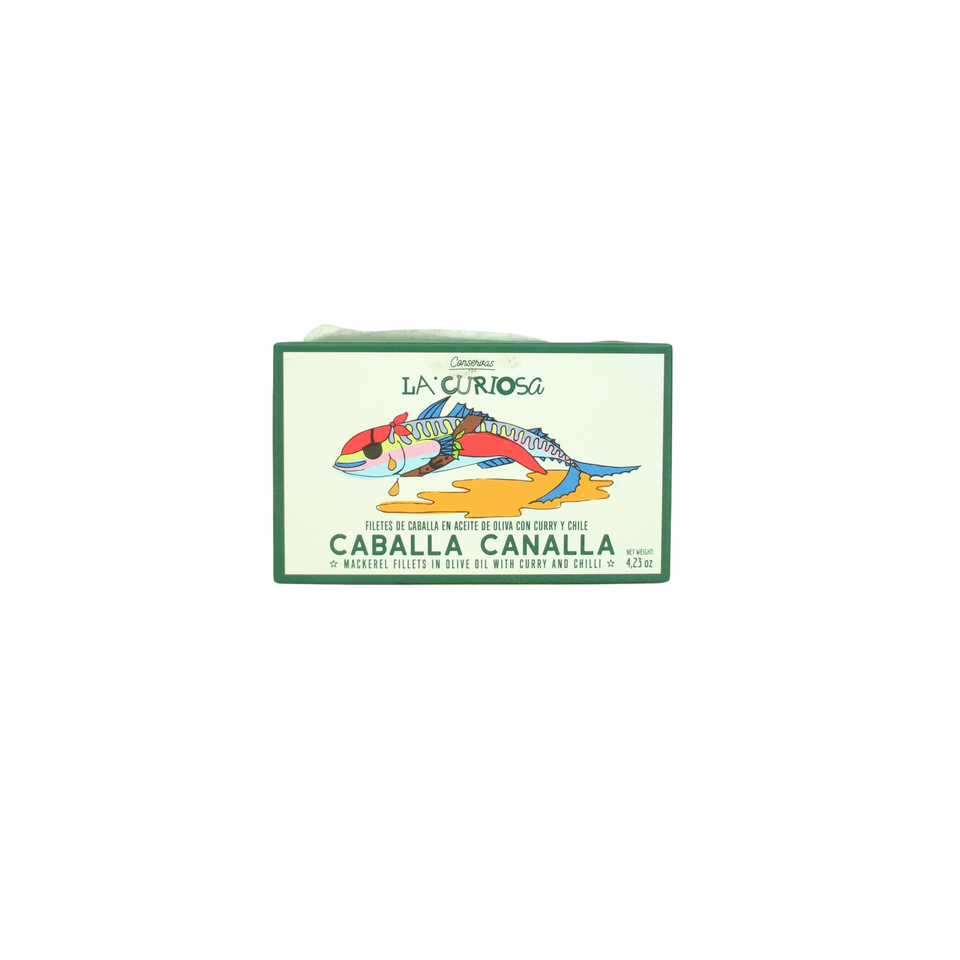 La Curiosa Caballa Canalla Mackerel w/ Curry & Chilli
