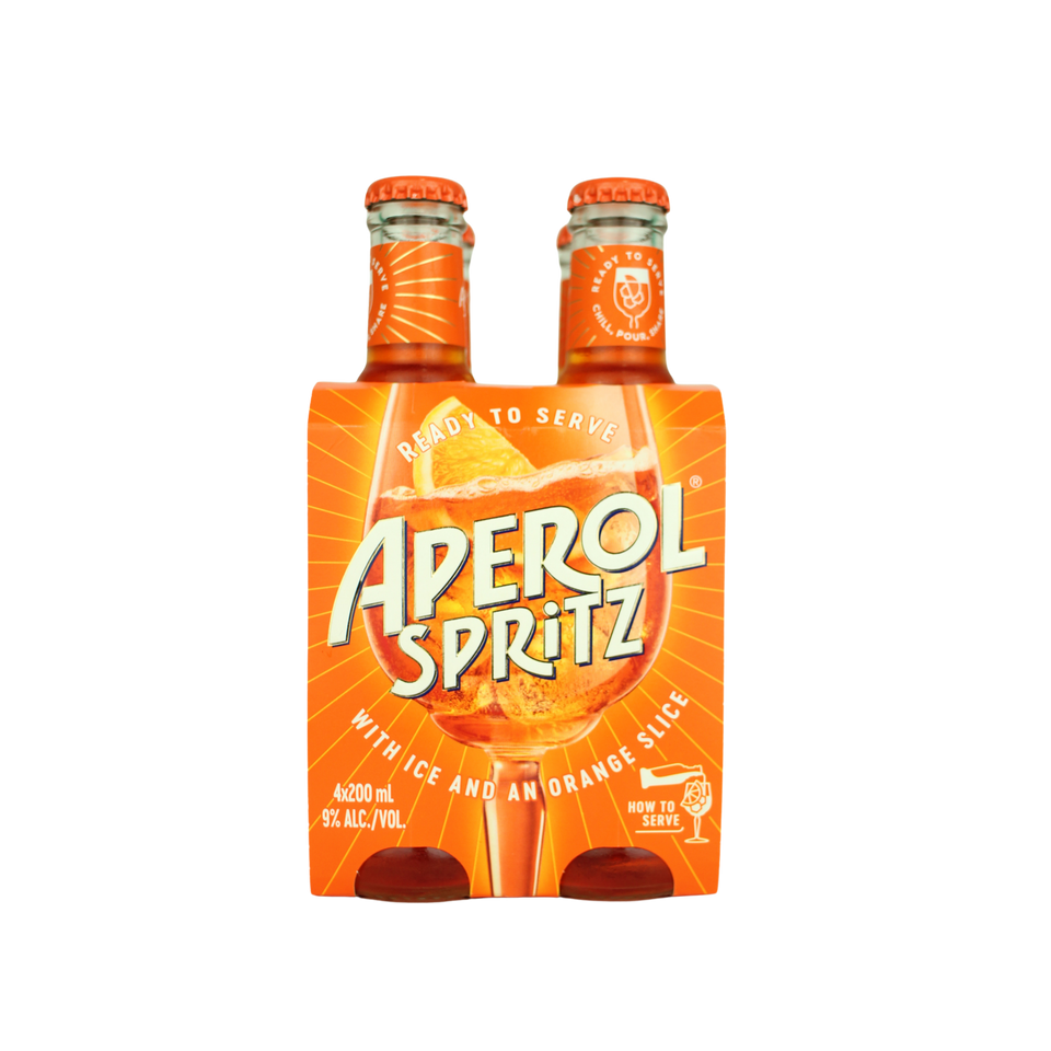 Aperol Spritz RTD 200ml (4-PK)