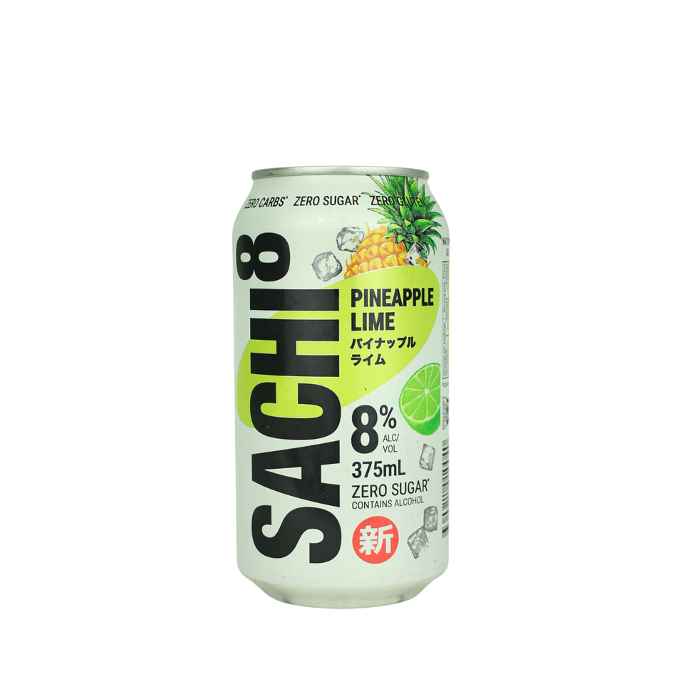 Sachi8 Pineapple Lime 375mL