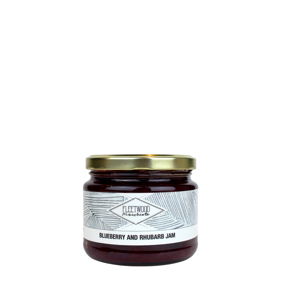 Fleetwood Macchiato Blueberry + Rhubarb Jam