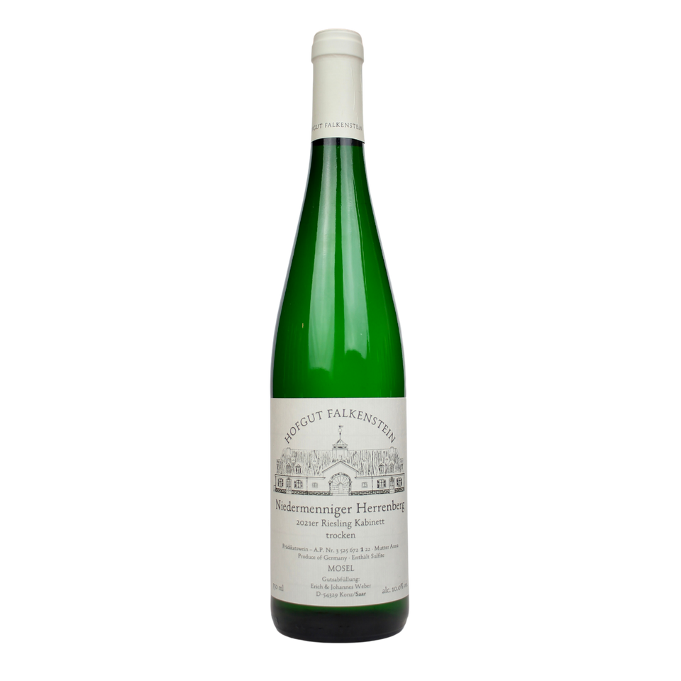 2021 Hofgut Falkenstein Niedermenniger Herrenberg Riesling Kabinett Trocken Mutter Anna