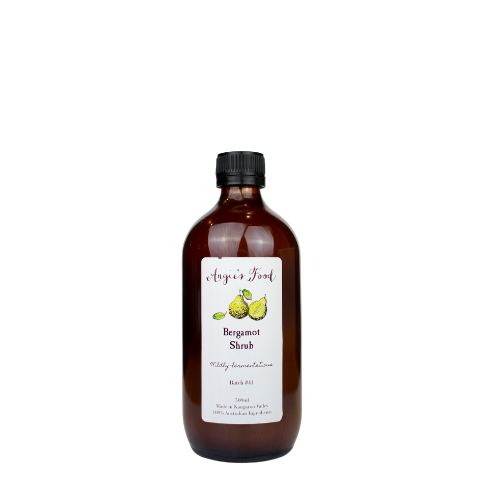Angie's Food Bergamot Shrub