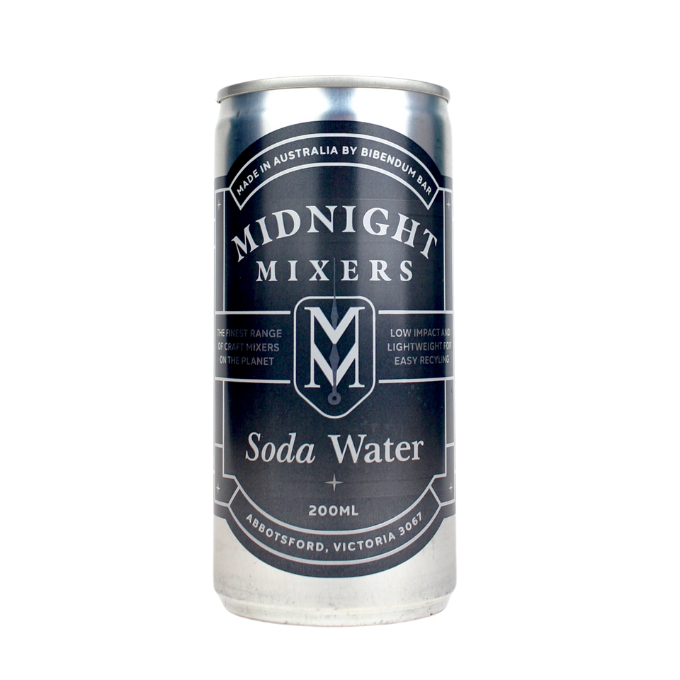 Midnight Mixers Soda Water