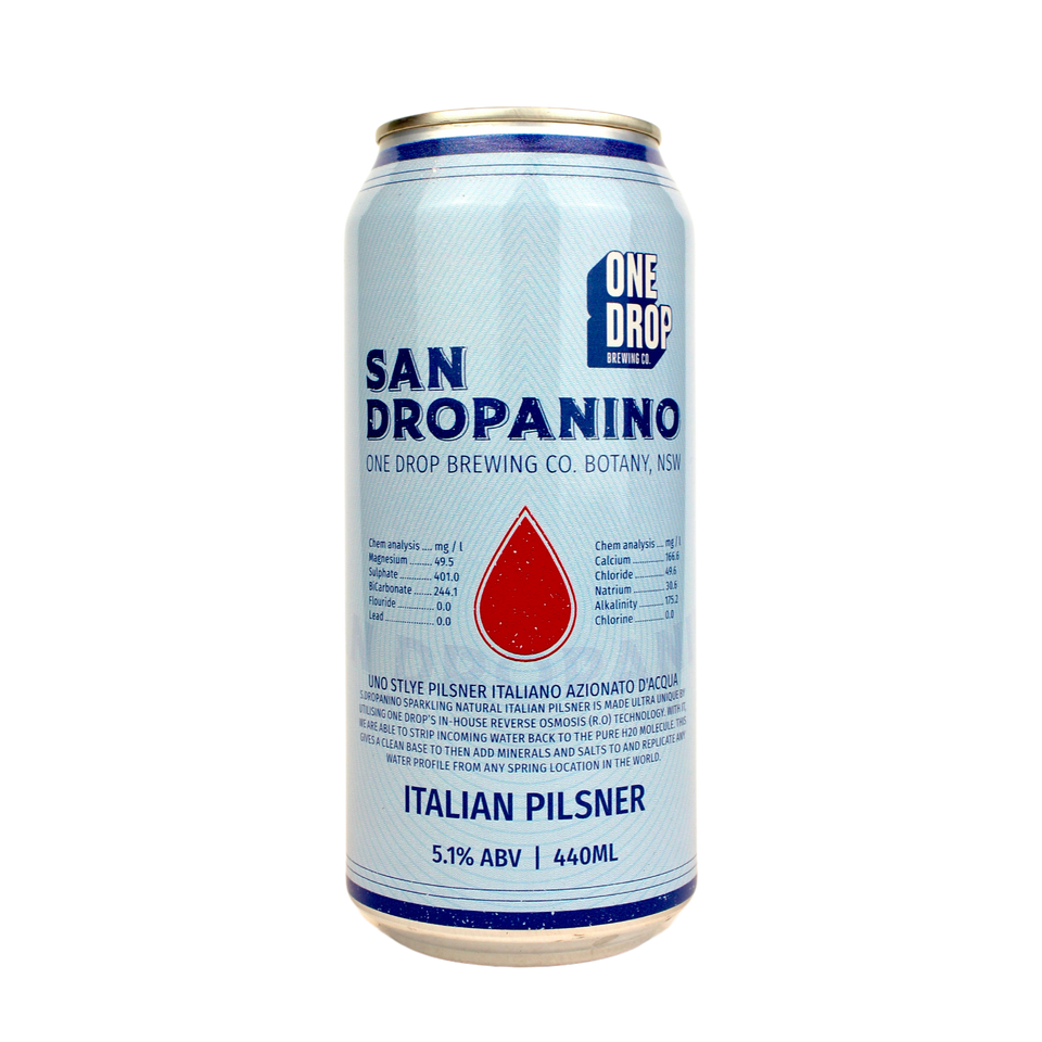 One Drop San Dropanino Italian Pilsner