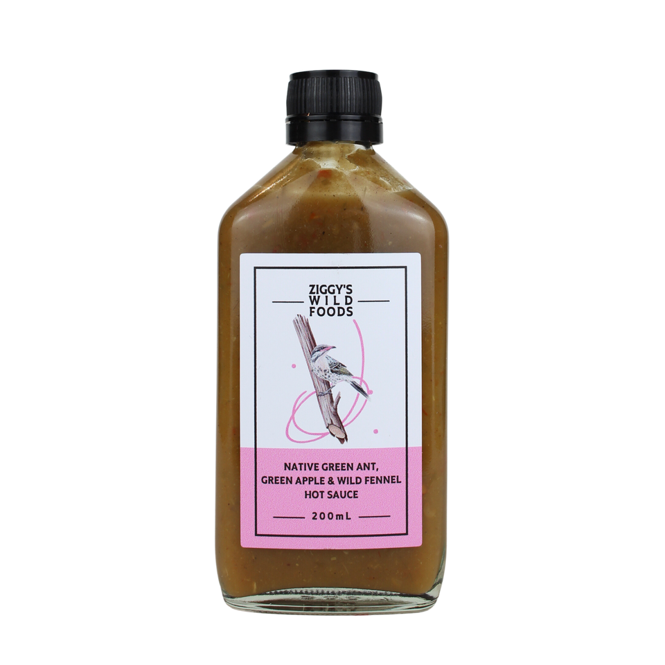 Ziggy's Native Green Ant, Green Apple & Wild Fennel Hot Sauce