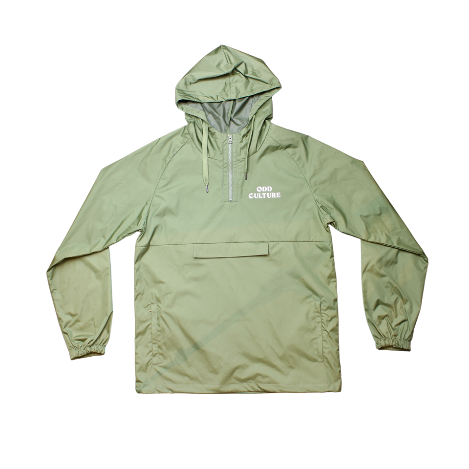 Odd Culture Merch: Windbreaker (GREEN)