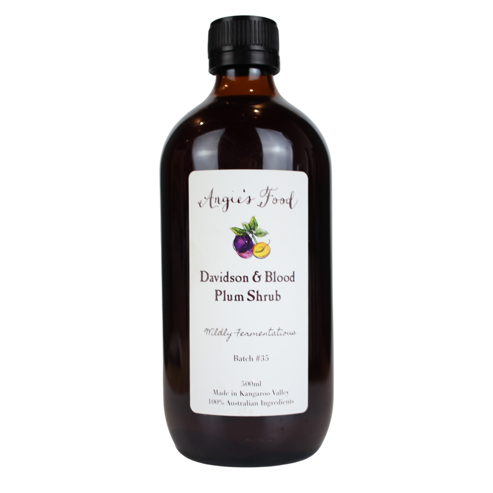 Angie's Food Davidson & Blood Plum Shrub