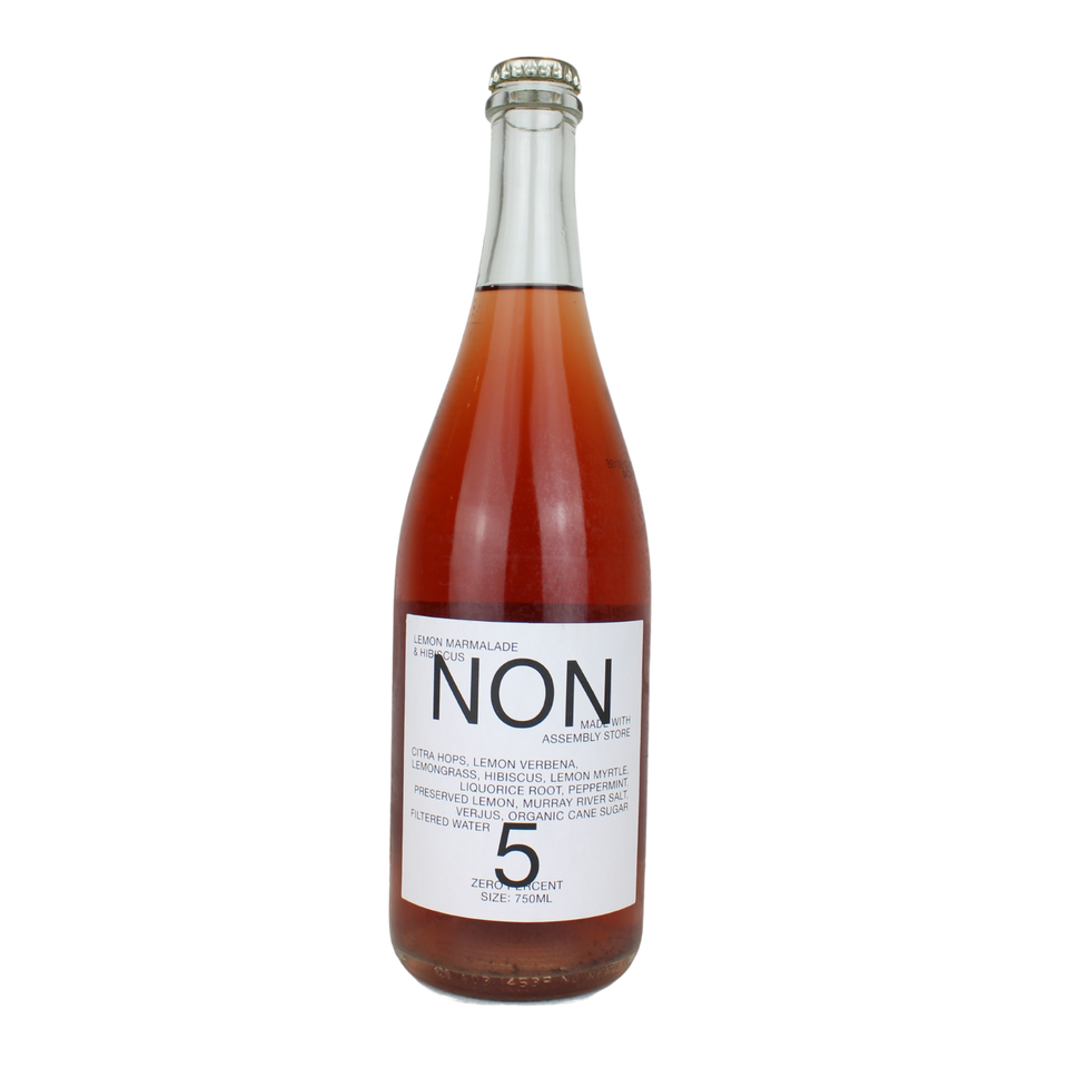 NON 5 Lemon Marmalade & Hibiscus 750ml