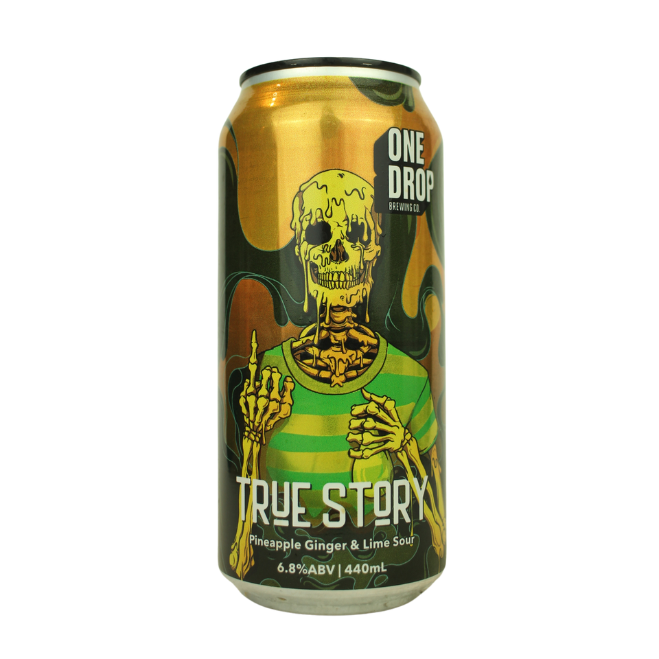 One Drop True Story Pineapple Ginger & Lime Sour