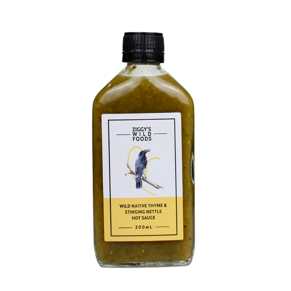 Ziggy's Wild Native Thyme & Stinging Nettle Hot Sauce