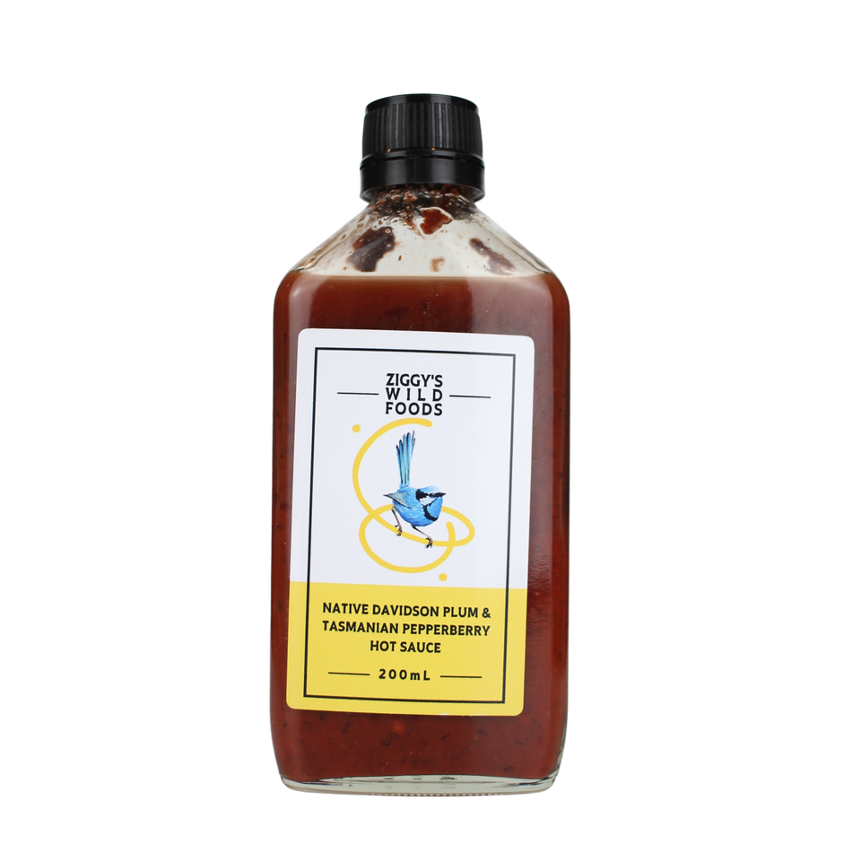 Ziggy's Native Davidson Plum & Tasmanian Pepperberry Hot Sauce