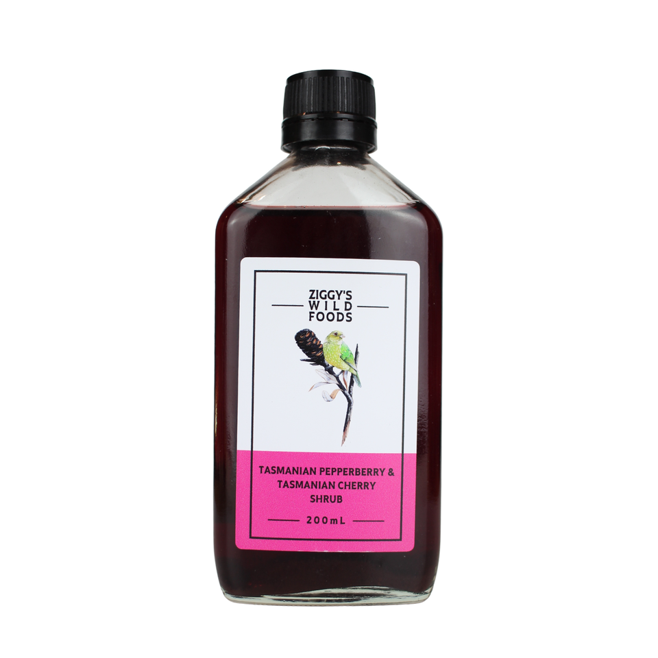 Ziggy's Wild Tasmanian Pepperberry & Tasmanian Cherry Shrub