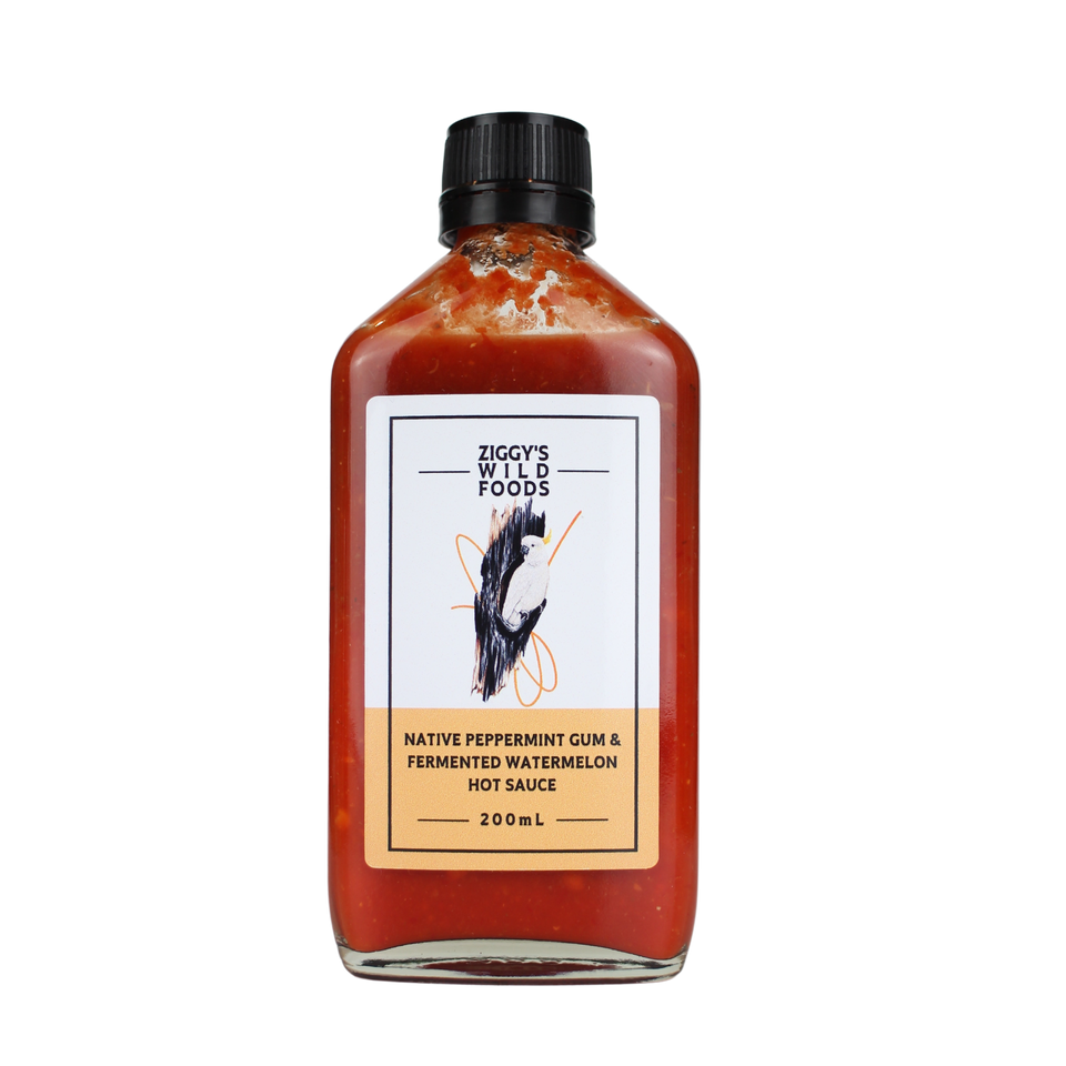 Ziggy's Native Peppermint Gum & Fermented Watermelon Hot Sauce