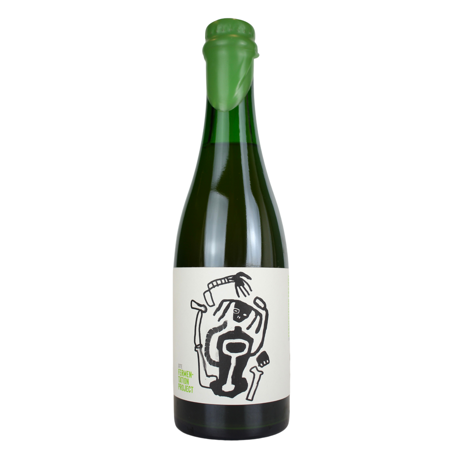 Site Fermentation Project Gin Barrel Aged Berliner Weisse Finished on Peaches & Strawberries