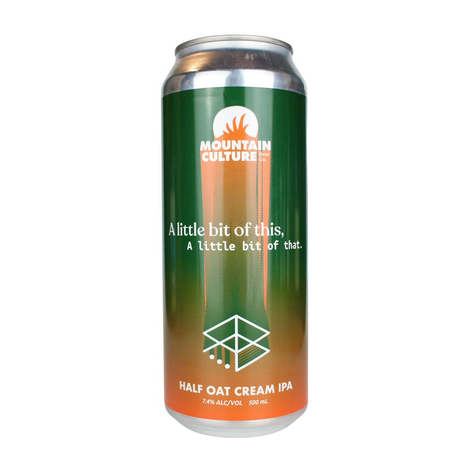Mountain Culture x Range Little Bit Of This, Little Bit Of That ½ Oat Cream IPA