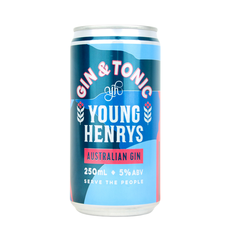 Young Henrys Gin & Tonic