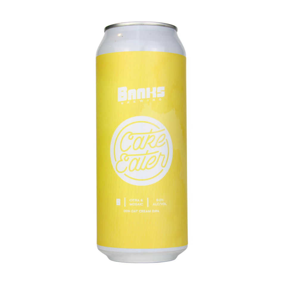Banks Cake Eater Citra & Mosaic DDH Oat Cream DIPA