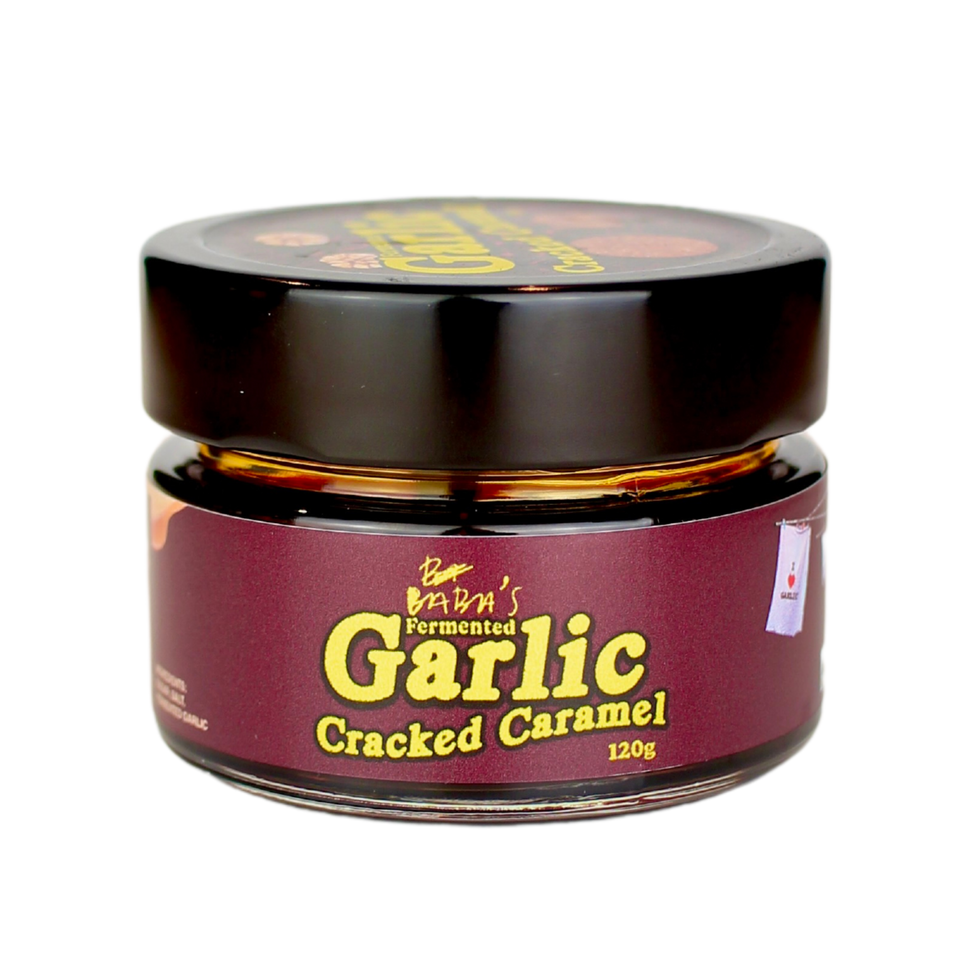 Baba's Place Garlic Cracked Caramel