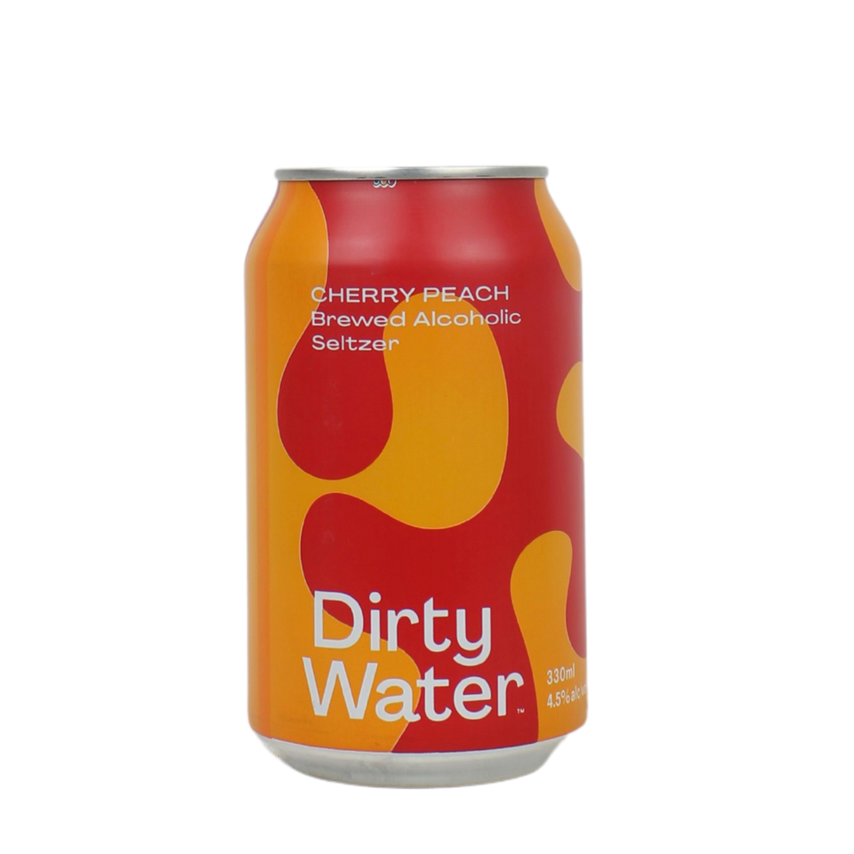 Dirty Water Cherry Peach Seltzer